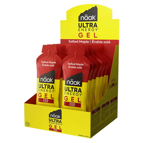 Ultra Energy Gels BOX (12x57g) - Goût au Choix