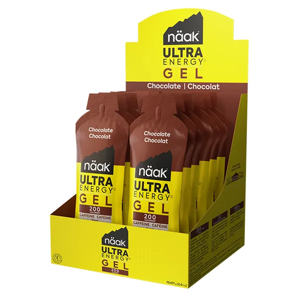 Ultra Energy Gels BOX (12x57g) - Goût au Choix