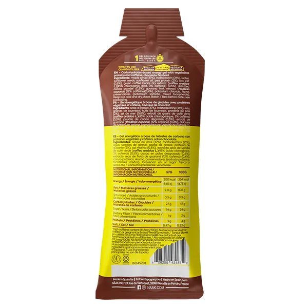 Ultra Energy Gel (57g) - Chocolate (Caffeine)