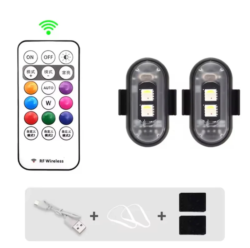 LED sans fil avec télécommande (lot de 2)