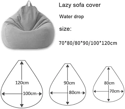 Zachte Linnen Zitzakhoes – Ergonomisch Comfort & Modern Design voor Woonkamer | Sansoti