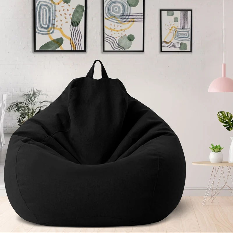 Zachte Linnen Zitzakhoes – Ergonomisch Comfort & Modern Design voor Woonkamer | Sansoti