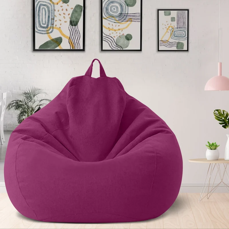 Zachte Linnen Zitzakhoes – Ergonomisch Comfort & Modern Design voor Woonkamer | Sansoti