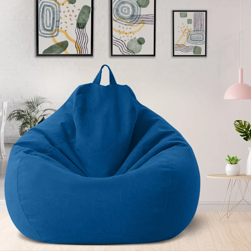Zachte Linnen Zitzakhoes – Ergonomisch Comfort & Modern Design voor Woonkamer | Sansoti