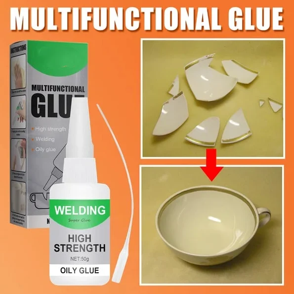 Multifunctionele Supersterke Lijm 50ml Transparant voor Hout Metaal Keramiek Plastic Klussen Reparatie | Sansoti