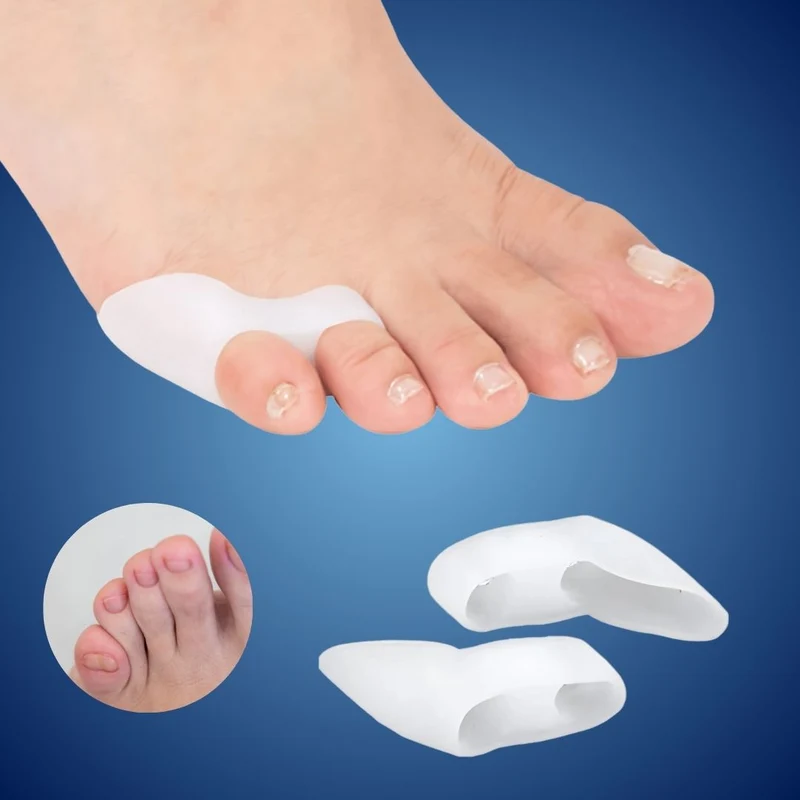 Orthopedische Teenspreider met Gel Demping voor Hallux Valgus Correctie en Comfortabele Teenpijn Verlichting | Sansoti