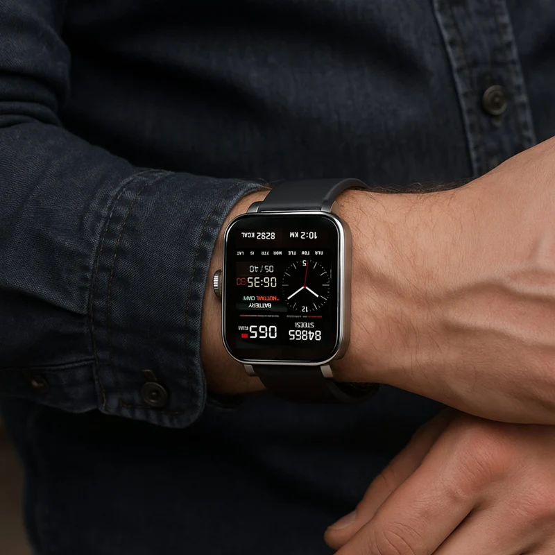 Non-Invasieve Glucosemeter Smartwatch met Realtime Monitoring en Trendanalyse voor Bloedsuikerbeheer | Sansoti