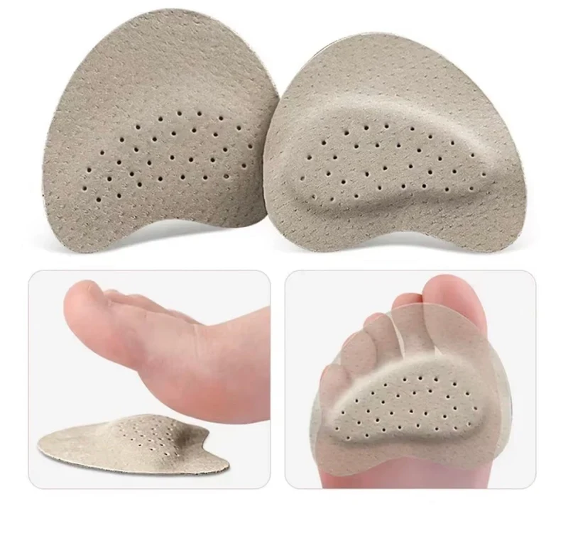 Anti-slip Voorvoetpads voor Sandalen Dames 3mm & 6mm Gel Cushions Comfort Inlegzolen Schoenaccessoire | Sansoti