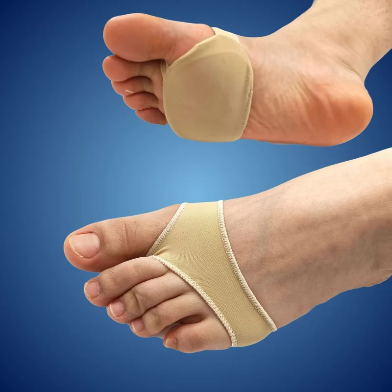 Gel Voetpads voor Voorvoetpijn en Neuroom | Metatarsale Steun met Zachte Demping voor Dagelijks Comfort | Sansoti