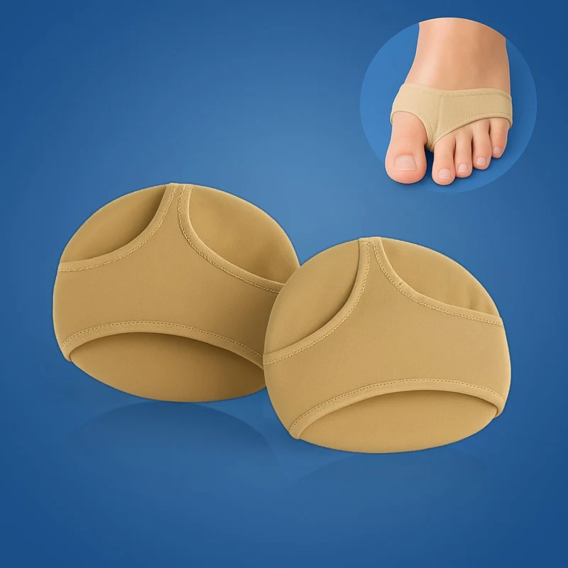 Gel Voetpads voor Voorvoetpijn en Neuroom | Metatarsale Steun met Zachte Demping voor Dagelijks Comfort | Sansoti