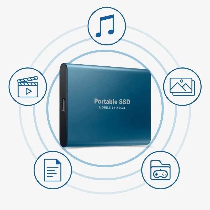 Externe SSD PS5 en Xbox USB-C 1TB tot 30TB Aluminium Plug and Play | Sansoti