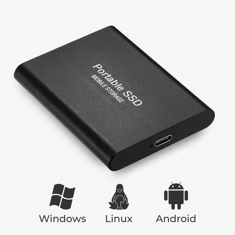 Externe SSD PS5 en Xbox USB-C 1TB tot 30TB Aluminium Plug and Play | Sansoti