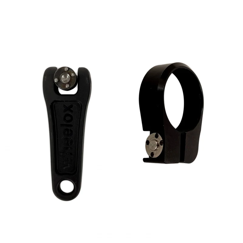 Antivol collier de selle vélo 31.8 mm Wheelox avec clé