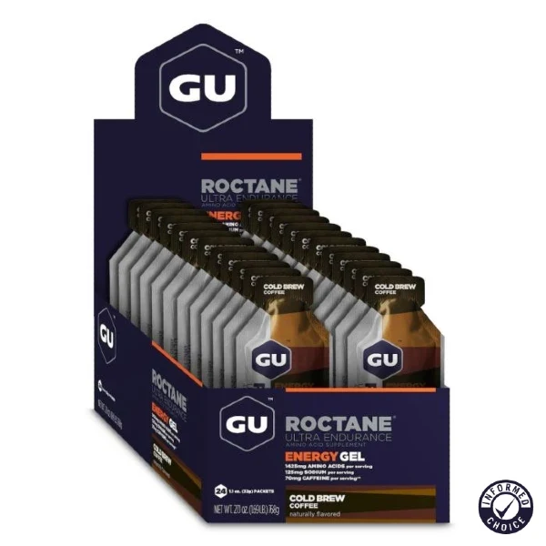 Roctane Ultra Endurance Energy Gel Box (24x32g) - Goût au choix