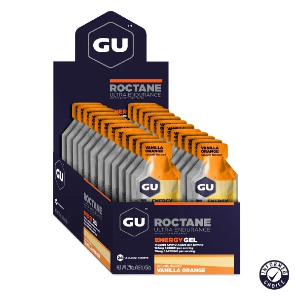 Roctane Ultra Endurance Energy Gel Box (24x32g) - Goût au choix