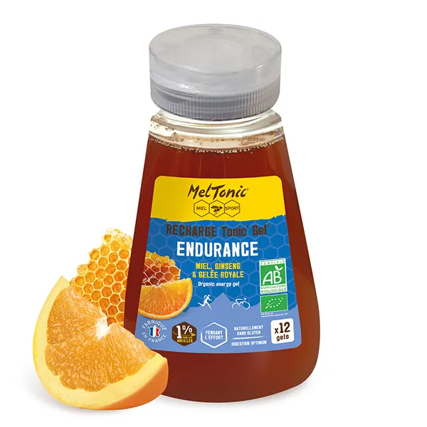 Recharge Eco Tonic'Gel Endurance BIO (250g) - Miel, Ginseng & Gelée royale