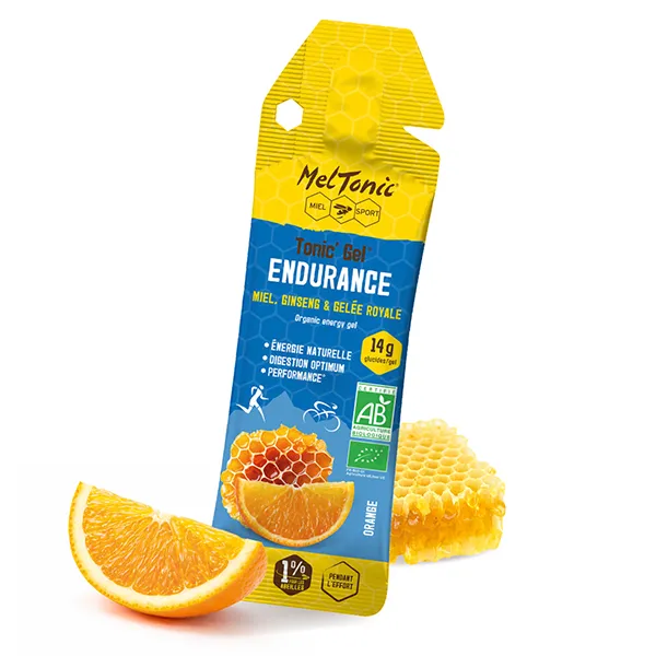 Tonic'Gel Endurance BIO (20g) - Miel, Ginseng & Gelée royale