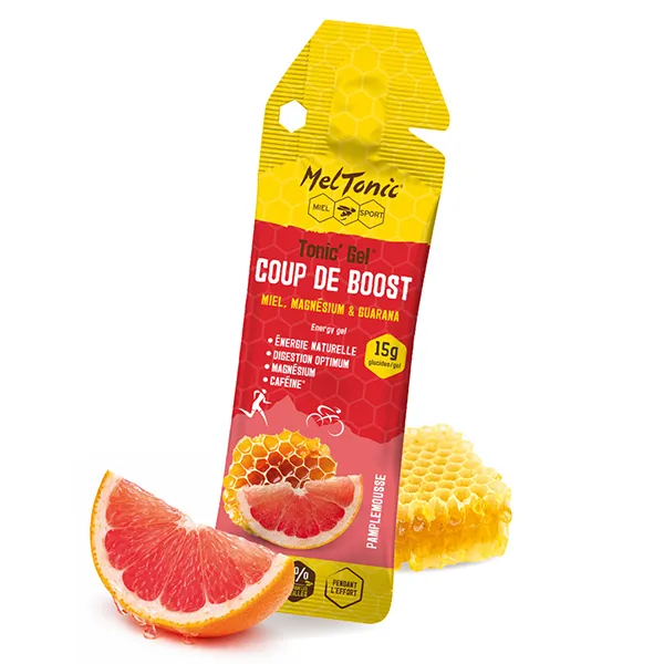 Tonic'Gel Coup de Boost BIO (20g) - Miel, Magnésium & Guarana