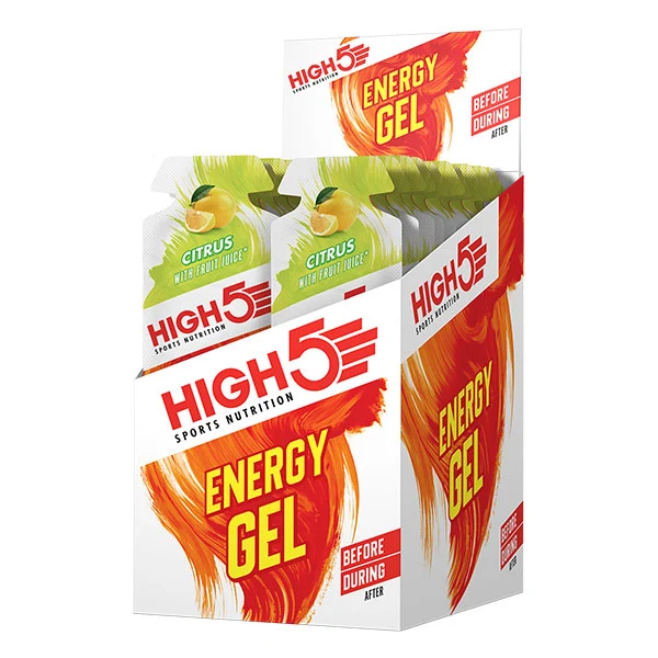 HIGH5 Energy Gel Box (20x40g) - Goût au choix