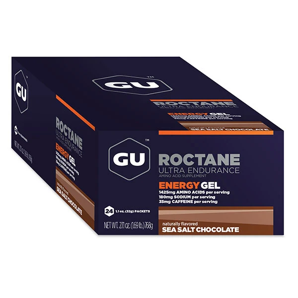 Roctane Ultra Endurance Energy Gel (32g) - Chocolat Fleur de Sel (Caffeine)