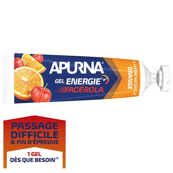 Gel Energie Passage Difficile Acérola - Orange