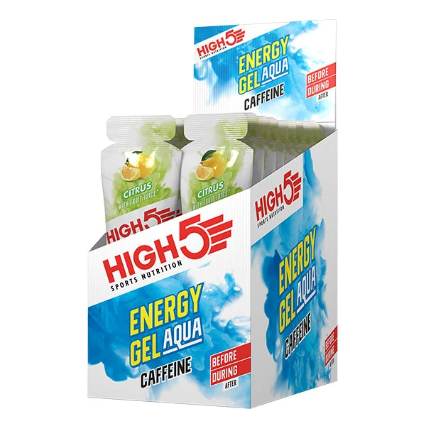 Energy Gel AQUA Caffeine (66g) - Citrus (Agrumes)