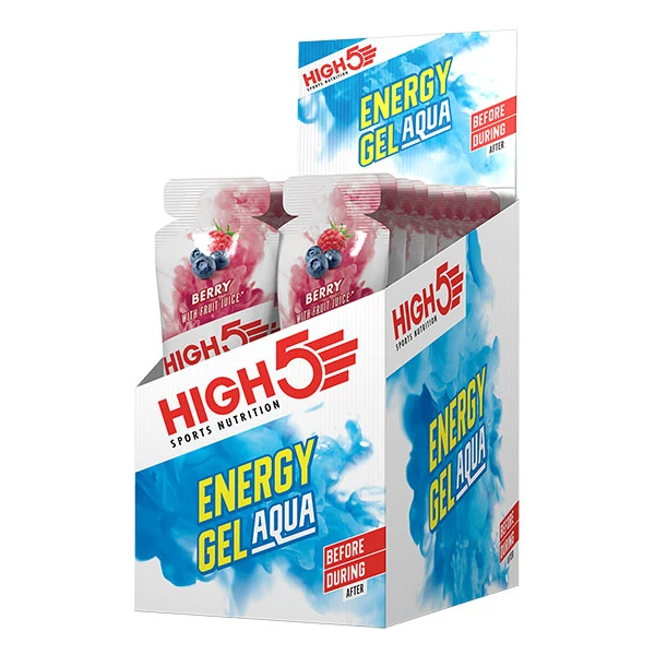 HIGH5 Energy Gel AQUA Box (20x66g) - Goût au choix
