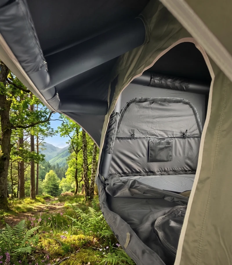Tente de toit gonflable Hestia 2+ – 2 à 3 personnes - RIDER-TEC