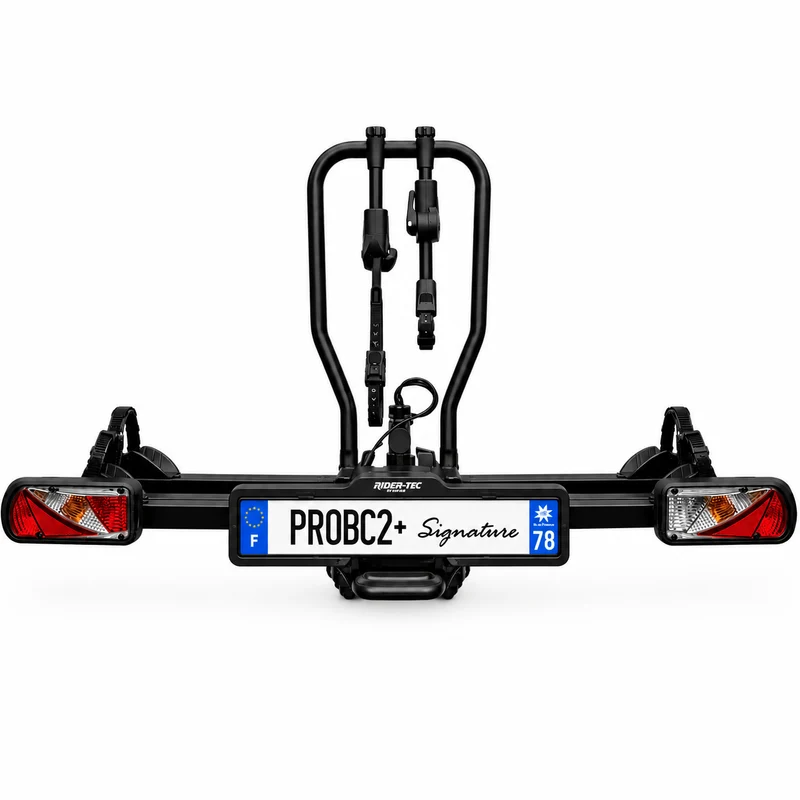 Porte-vélos 2 vélos PROBC2+ Signature "Black Edition" spécial grand hayon