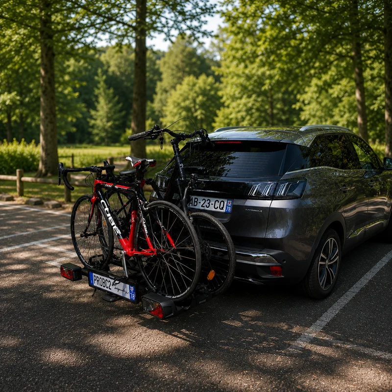 Porte-vélos 2 vélos PROBC2+ Signature "Black Edition" spécial grand hayon