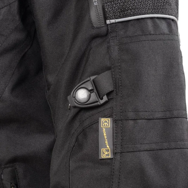 Blouson de Moto Homme Urban Rider-Tec Textile Noir