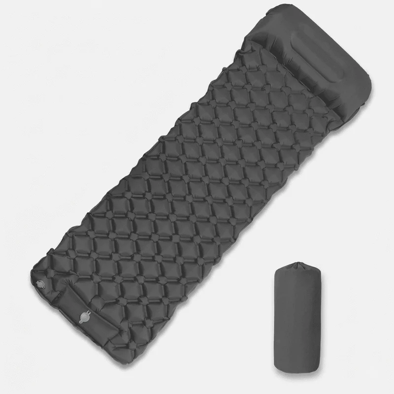 Matelas gonflable 1 personne Camping & Bivouac | avec oreiller