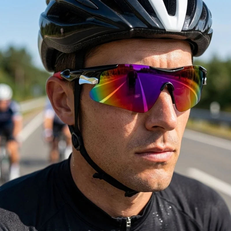 Lunettes de soleil pour vélo légères, Anti UV | Adulte, unisexe