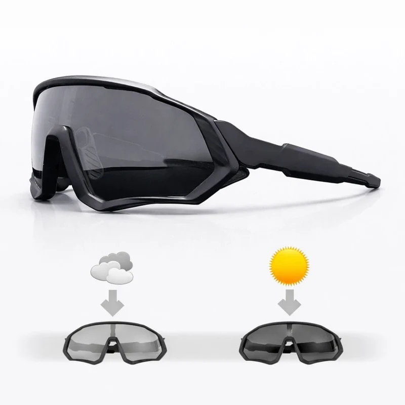 Lunettes pour vélo Bikepacking teintées, anti UV | Adulte, unisexe