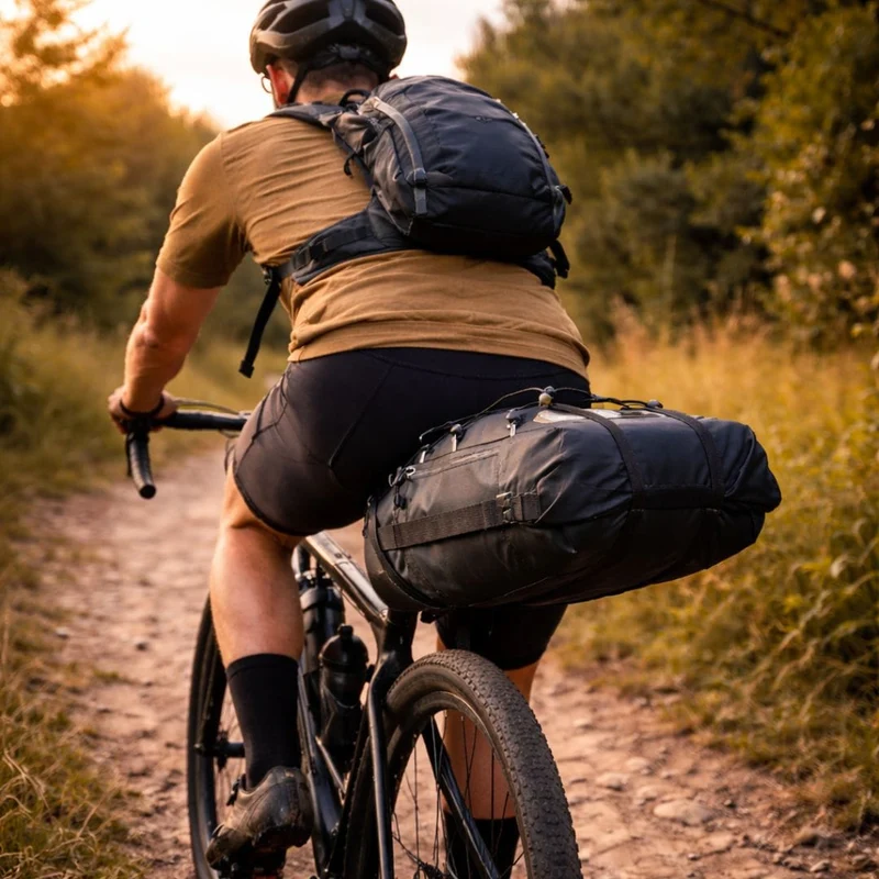 Sacoche de Selle étanche compatible tous vélos gravel et VTT | 15L