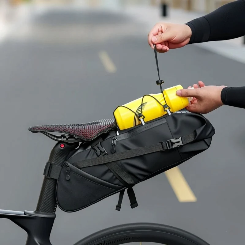 Sacoche de Selle étanche compatible tous vélos gravel et VTT | 15L
