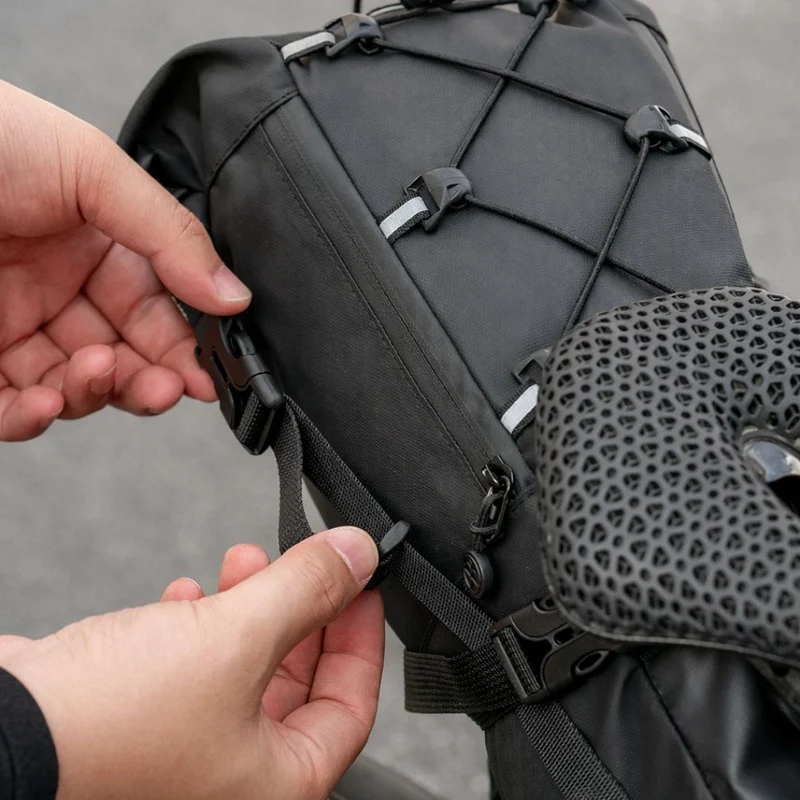 Sacoche de Selle étanche compatible tous vélos gravel et VTT | 15L