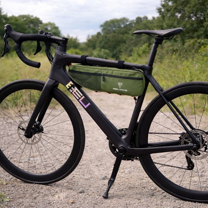 Sacoche de cadre pour vélo gravel, étanche, tube horizontal | 3L