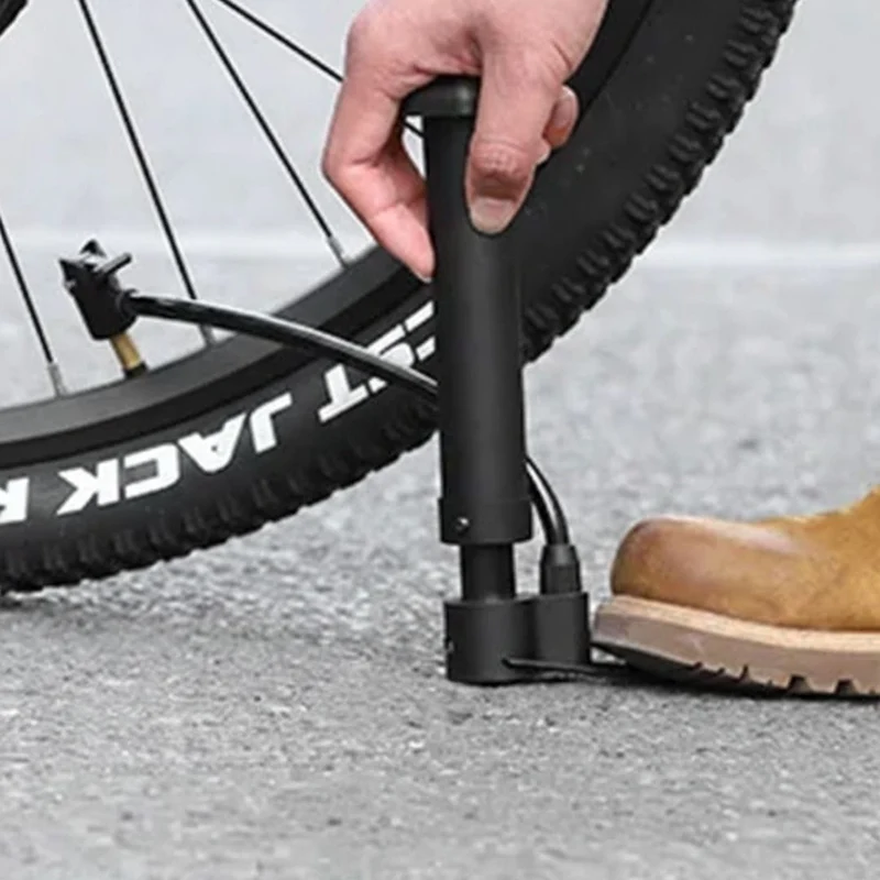 Pompe à pied pour vélo 80 PSI