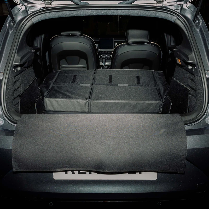 Protection de coffre intégrale sur mesure compatible avec Renault Clio 5 par b&m brands and markets