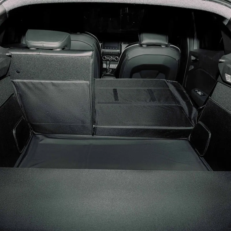 Protection de coffre intégrale sur mesure compatible avec Renault Clio 5 par b&m brands and markets
