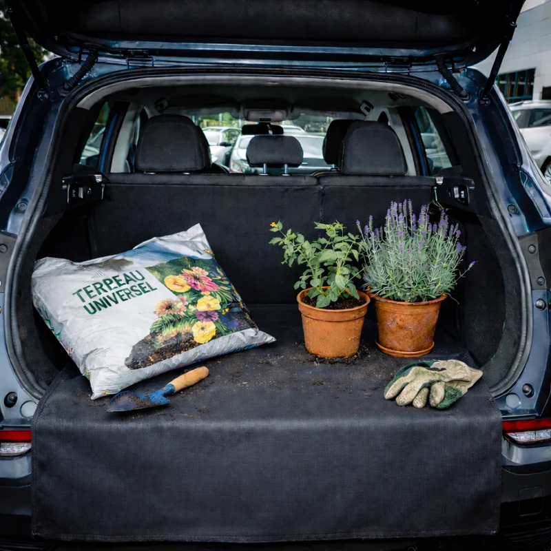 Protection de coffre intégrale sur mesure compatible avec Renault Kadjar par b&m brands and markets