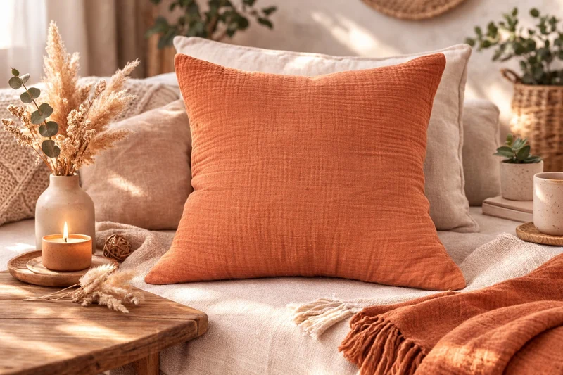 Coussin en Gaze de Coton