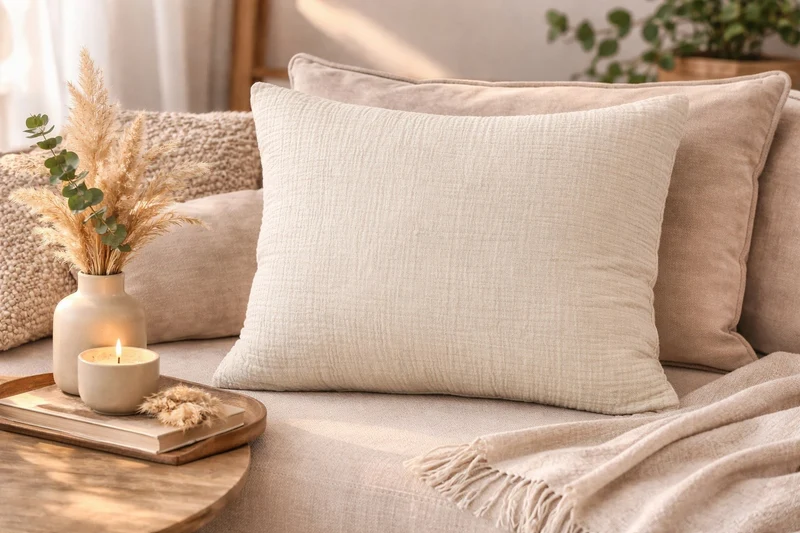 Coussin en Gaze de Coton