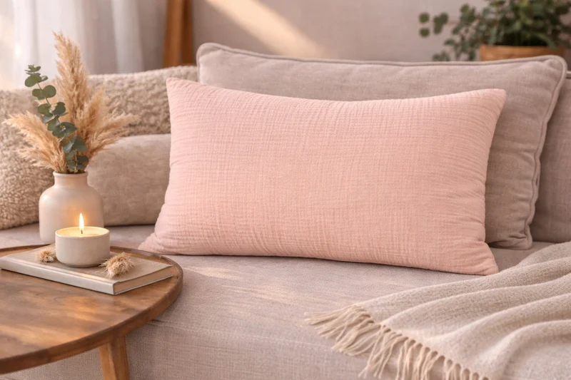 Coussin en Gaze de Coton