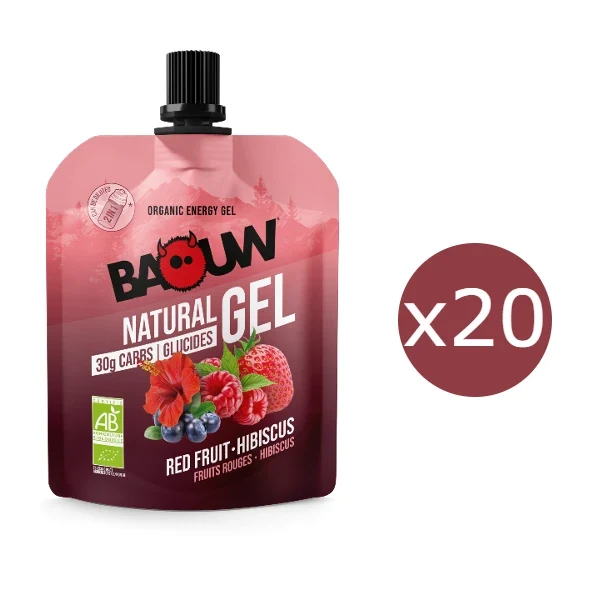 Baouw Gels Naturels BIO Box (20x85g) - Goût au Choix