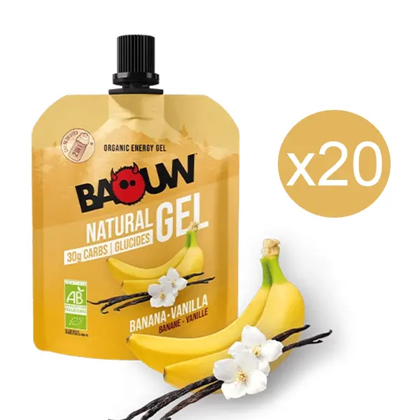 Baouw Gels Naturels BIO Box (20x85g) - Goût au Choix