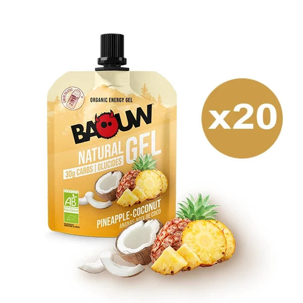 Baouw Gels Naturels BIO Box (20x85g) - Goût au Choix