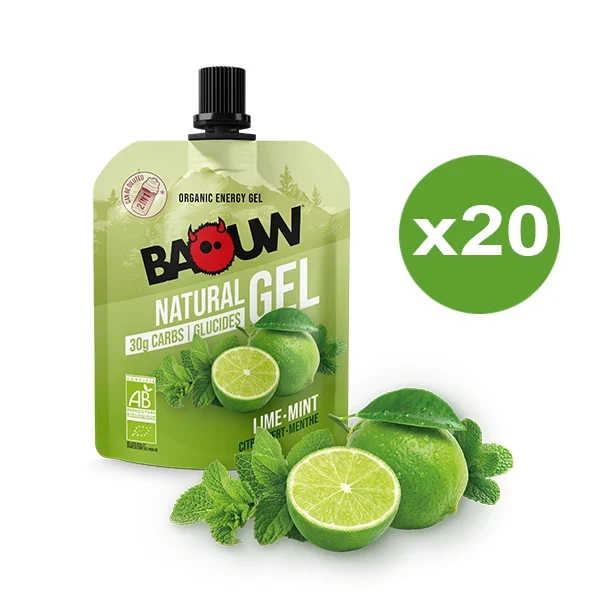 Baouw Gels Naturels BIO Box (20x85g) - Goût au Choix