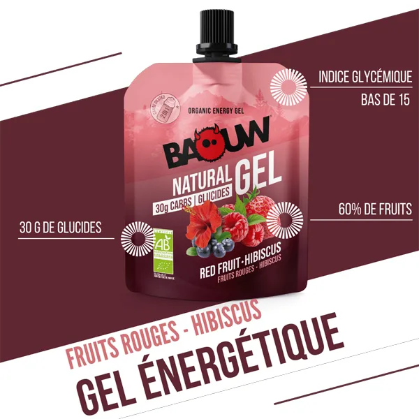 Gel Naturel BIO (85g) - Fruits Rouges & Hibiscus